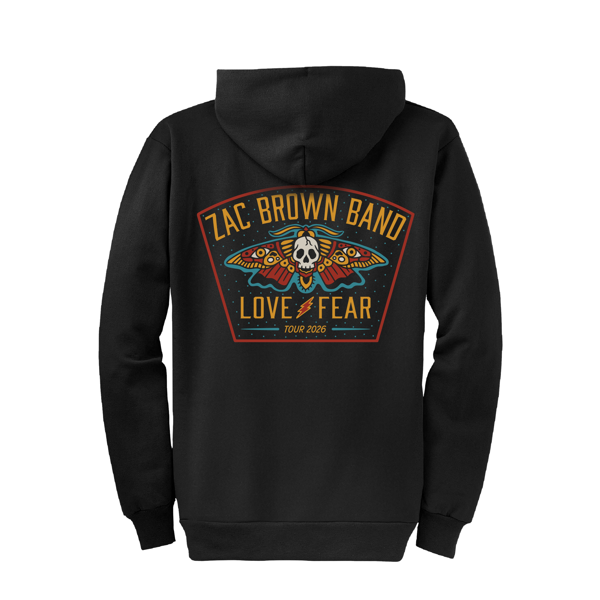 Love & Fear Tour Hoodie – Zac Brown Band Merch