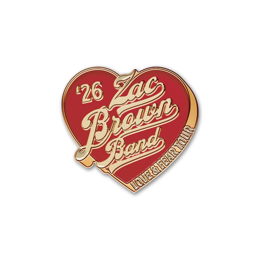 '26 Tour Heart Enamel Pink